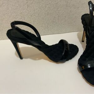 New AERA Claudia Vegan Patent Slingback Sandals Regular Price $550 Size 40 1/2